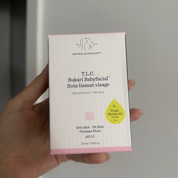 Drunk Elephant  T.L.C. Sukari Babyfacial AHA + BHA Mask - Picture 1 of 3